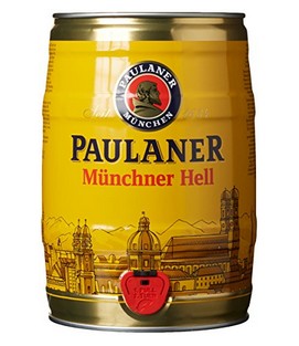 BIRRA PAULANER MUNCHNER HELL FUSTINO LT.5         