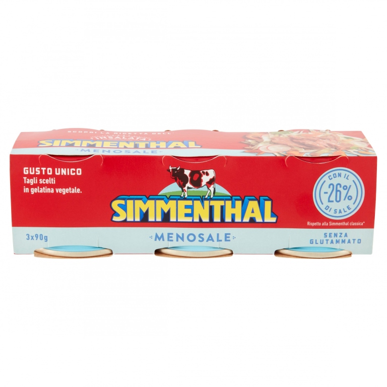 CARNE SIMMENTHAL GR.90X3 MENOSALE                 