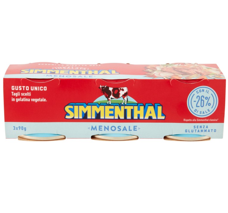 CARNE SIMMENTHAL GR.90X3 MENOSALE                 