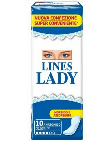 ASS.LINES LADY ANATOMICO PZ.10 NEW                