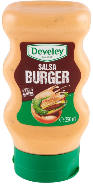 SALSA DEVELEY BURGER ML250 SQUEEZE                