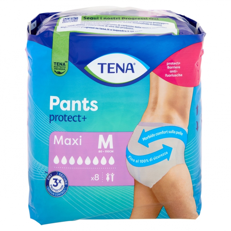 PANN.INCONT.TENA PANTS MAXI MEDIO PZ.8            