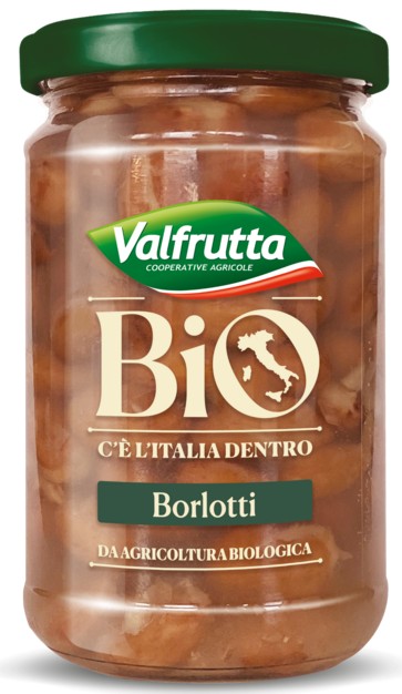 FAGIOLI VALFRUTTA BIO BORLOTTI GR.370 VV          