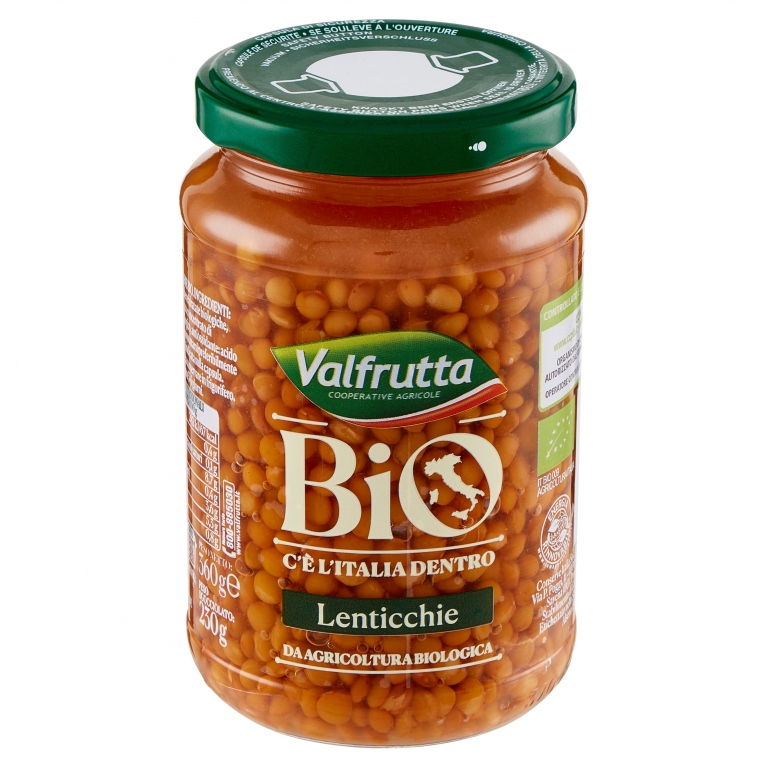 LENTICCHIE VALFRUTTA BIO GR.370 VV                