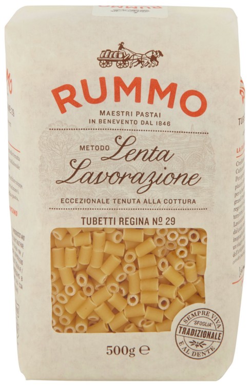 PASTA RUMMO N.29 TUBETTI REGINA GR.500            