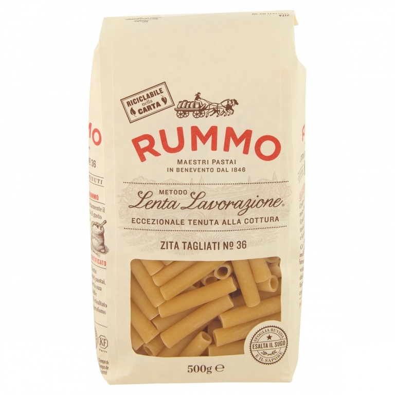 PASTA RUMMO N.36 ZITA TAGLIATI GR.500             