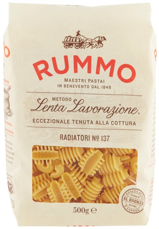 PASTA RUMMO N.137 RADIATORI GR.500                