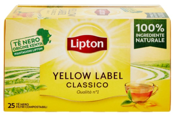 THE LIPTON YELLOW LABEL 25 FILTRI                 