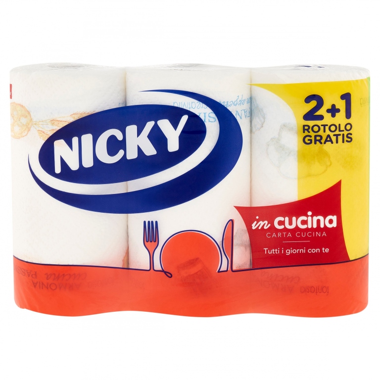 ASCIUGATUTTO NICKY PZ.2+1                         