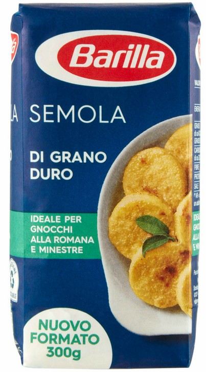 SEMOLA PER GNOCCHI E MINESTRE BARILLA GR.300      