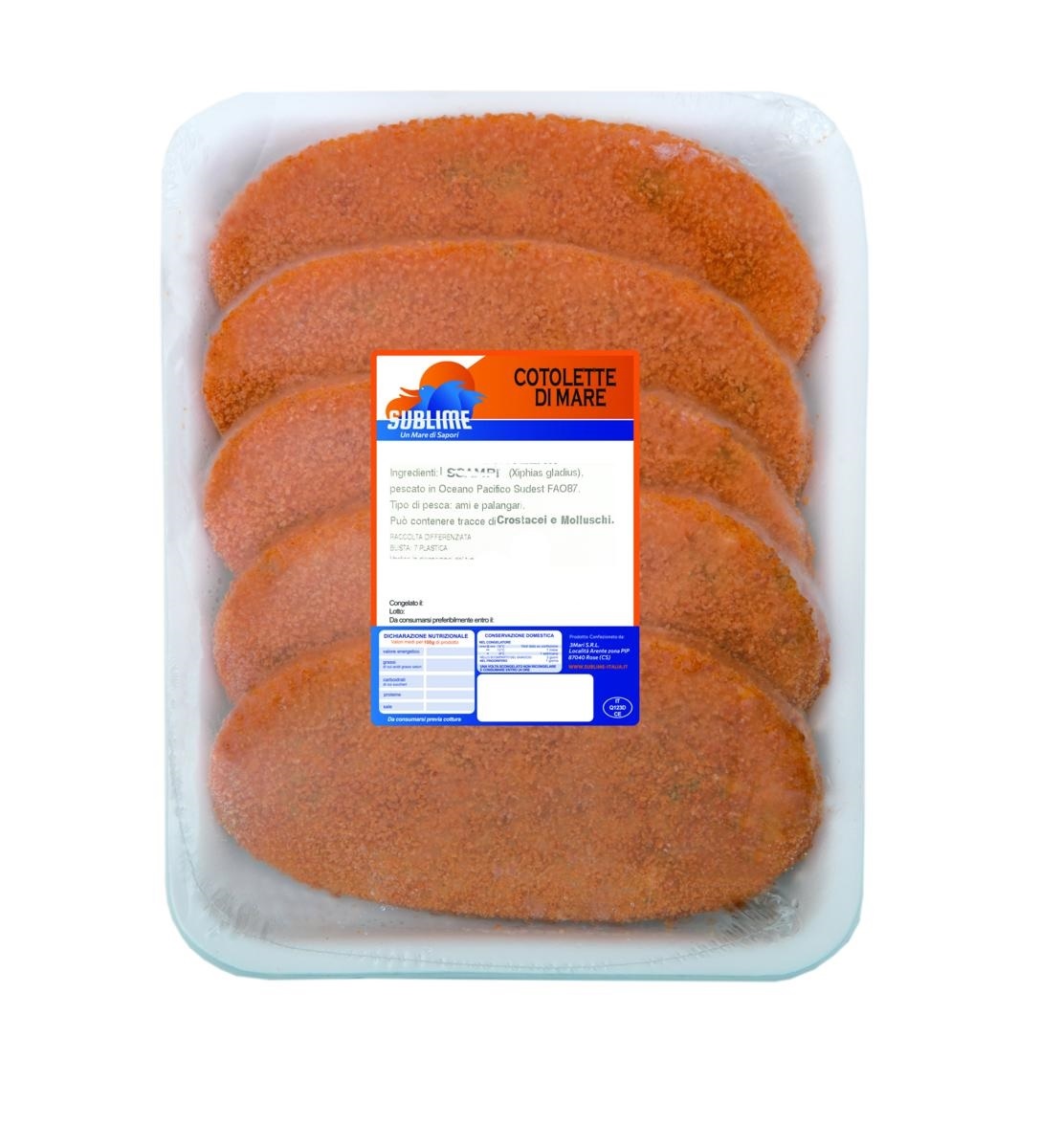 COTOLETTE DI MARE SUBLIME G380                    