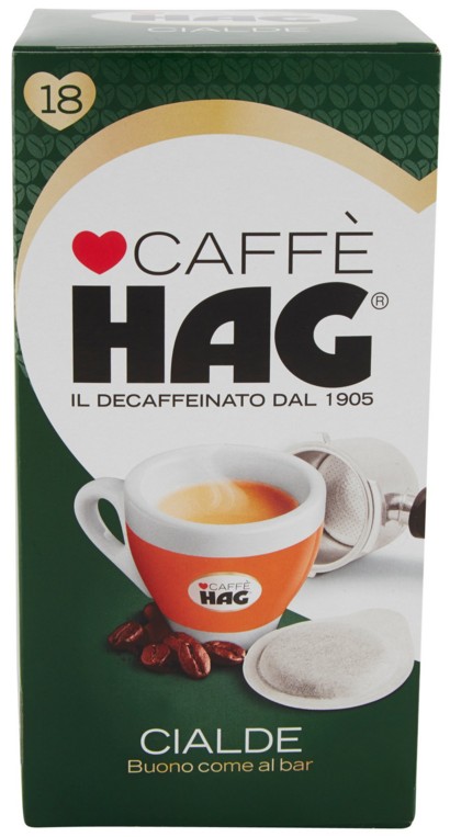 CAFFE' HAG CIALDE GR.125 X18PZ                    