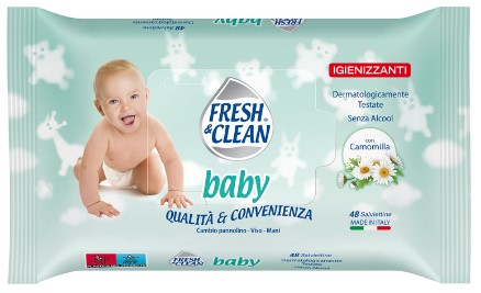 SALV.FRESH&CLEAN PZ.48 BABY EASY                  