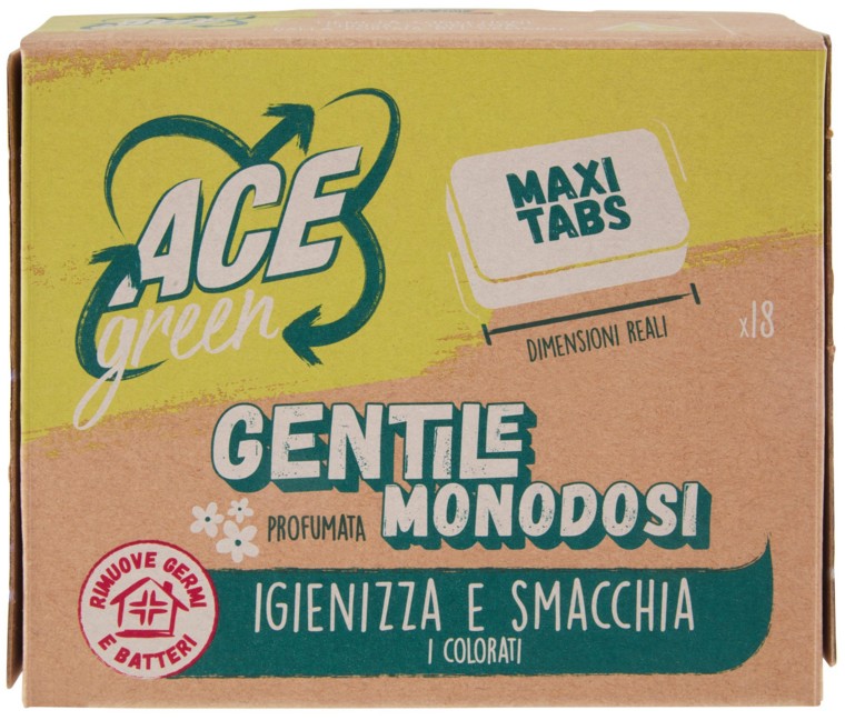 ACE CAND.GENTILE GREEN MONODOSE PZ.18             