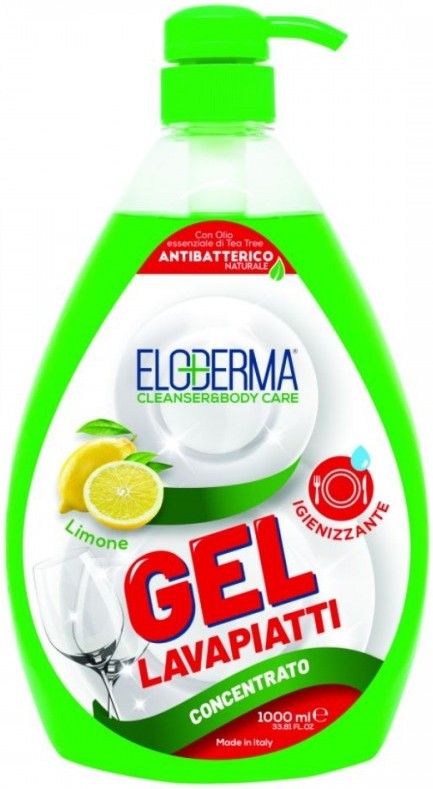 GEL LAVAPIATTI ELODERMA LIMONE ML.1000            