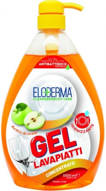 GEL LAVAPIATTI ELODERMA ACETO DI MELE ML.1000     