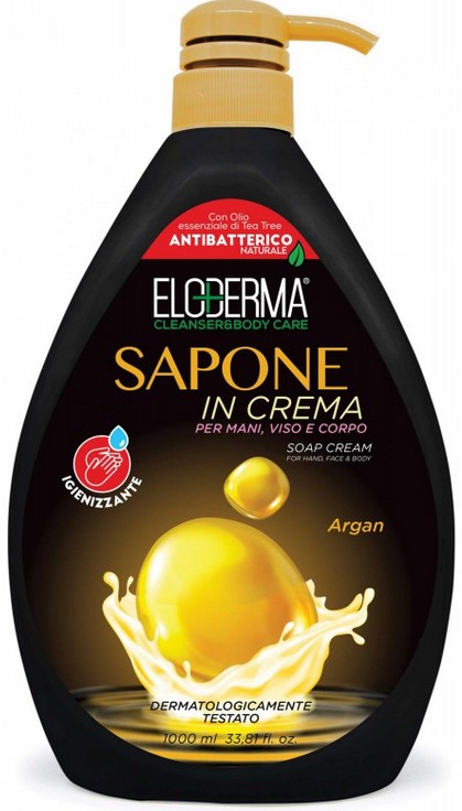 SAPONE LIQ.ARGAN ELODERMA ML.1000                 