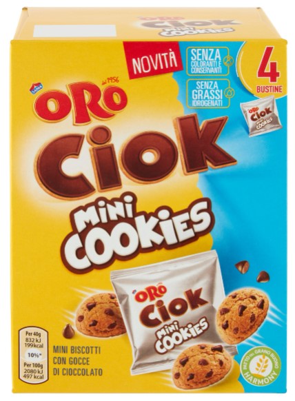 ORO CIOK MINI COOKIES GR160                       