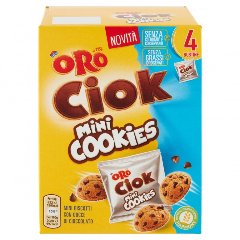 ORO CIOK MINI COOKIES GR160                       