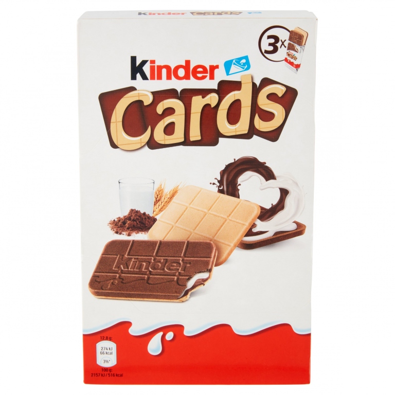 FERRERO KINDER CARDS T2X3                         