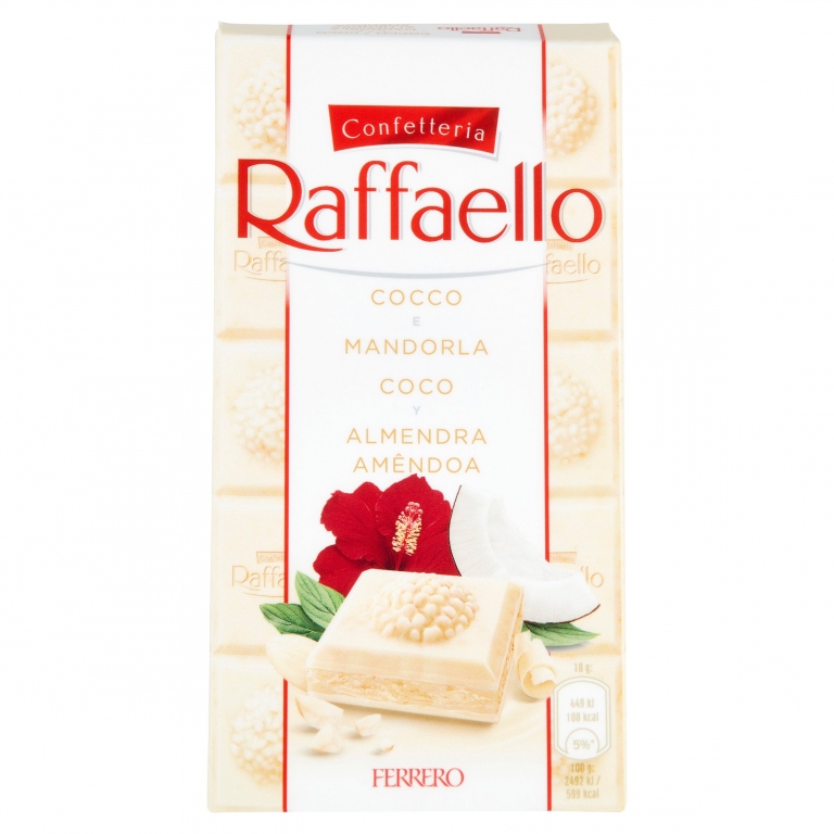 FERRERO RAFFAELLO TAV. COCCO/MAND. GR.90          