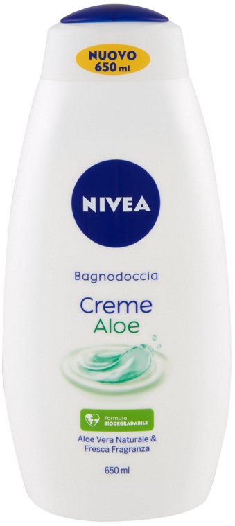 BAGNOSCH.NIVEA ML.650 CARE&ALOE                   