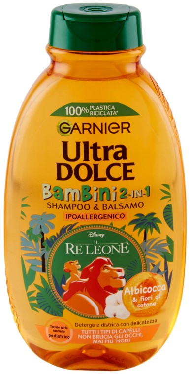 SHAMPOO ULTRA DOLCE ML.250 BAMBINI ALBICOCCA NEW  