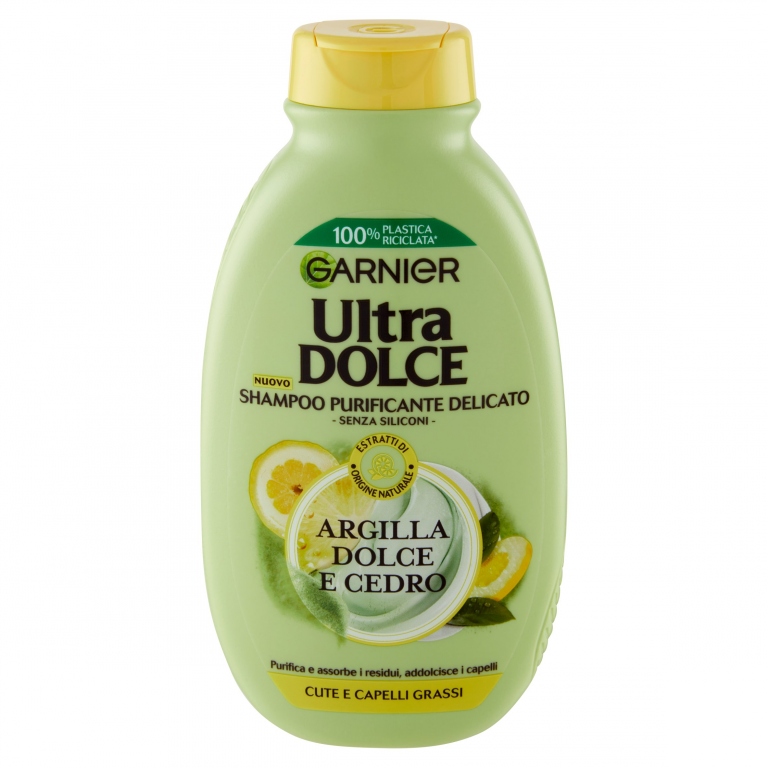 SHAMPOO ULTRA DOLCE ML.250 ARGILLA E CEDRO NEW    