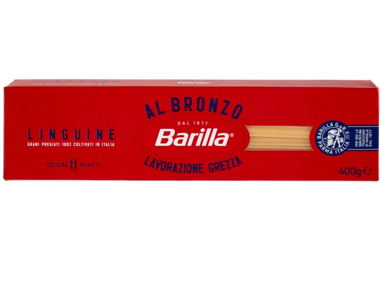 PASTA BARILLA AL BRONZO LINGUINE GR.400           