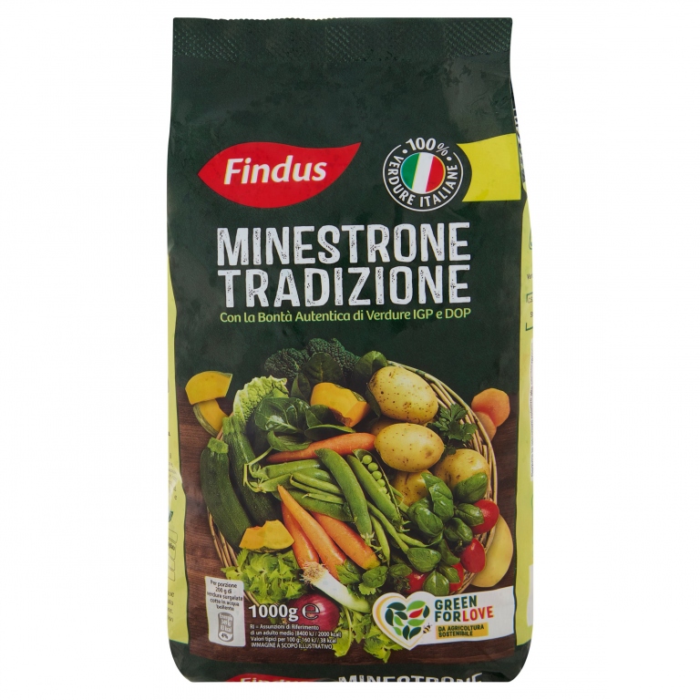 MINESTRONE TRADIZIONE FINDUS IGP/DOP KG.1         