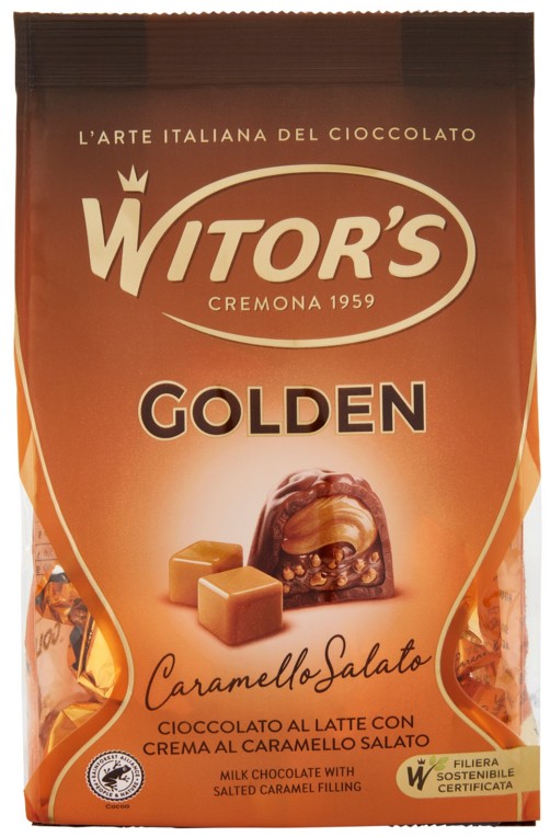 WITOR'S PRALINE GOLDEN CARAMELLO SAL.GR.200 BS    