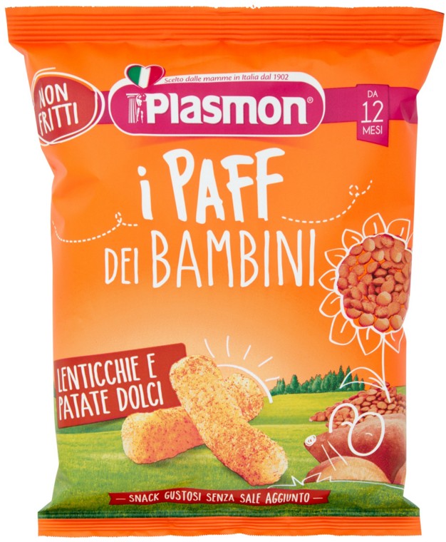 PAFF LENTICCHIE E PATATE DOLCI GR.150             