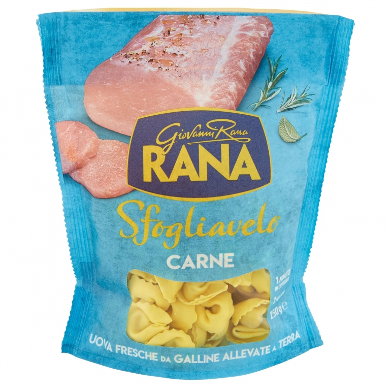 RANA SFOGLIAVELO RIPIENI CARNE GR.250             