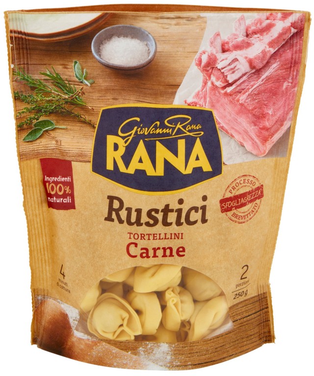 RANA RUSTICI TORTELLINI CARNE GR.250              