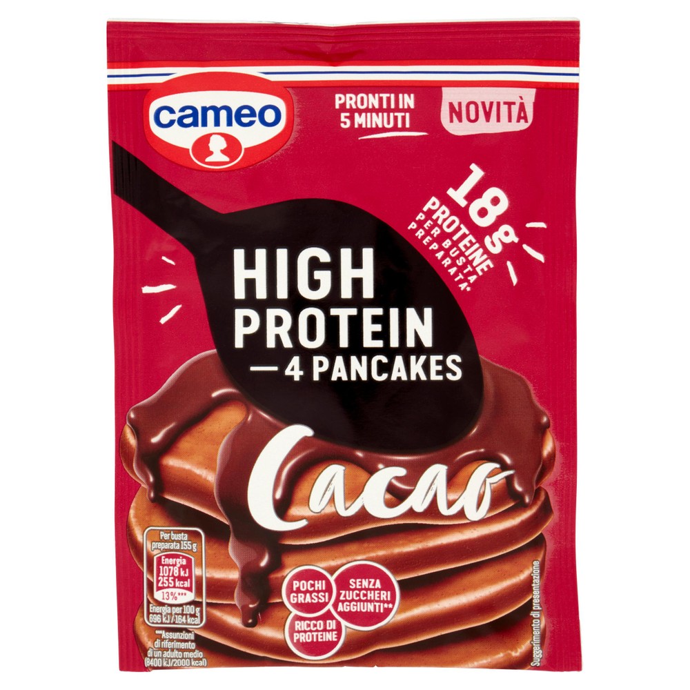 CAMEO HIGH PROTEIN PREP. PANCAKE CACAO GR.70      