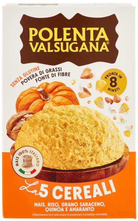 POLENTA VALSUGANA 5 CEREALI GR.350                