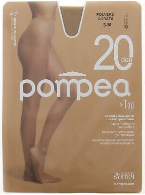 POMPEA COLLANT TOP 20 POLVERE DORATA 3-M          