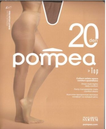 POMPEA COLLANT TOP 20 POLVERE DORATA XL           