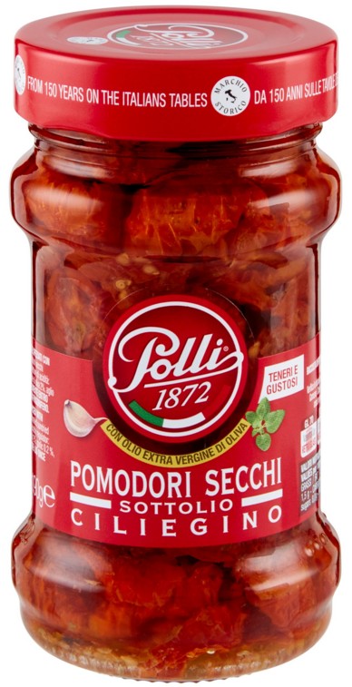 POMODORI SECCHI POLLI CILIEGINO GR.190            