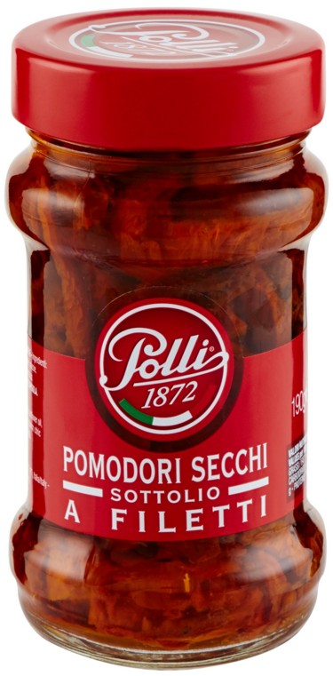 POMODORI SECCHI POLLI FILETTI GR.190              