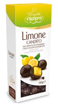 CRISPO DRAGEE LIMONE CUBETTO GR.130 AST.          