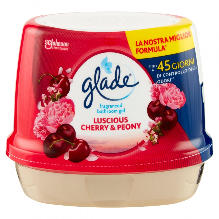 DEO GLADE GEL BAGNO CHERRY&PEONY 180GR            