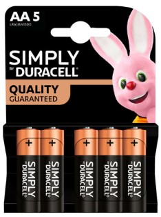 DURACELL SIMPLY STILO AA B5                       