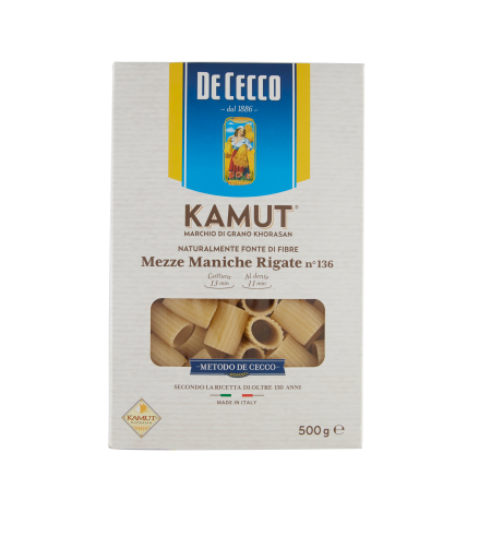 PASTA DE CECCO KAMUT MEZZE MANICHE R.G500         