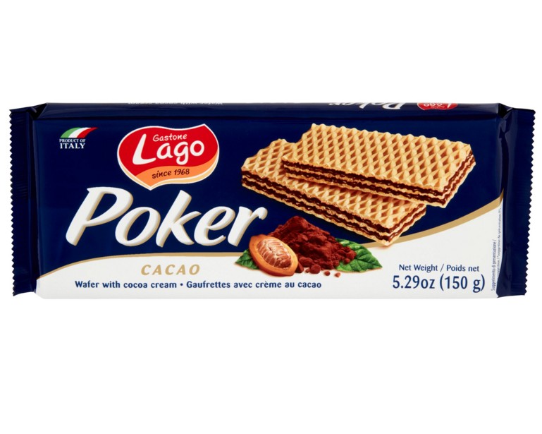 WAFER LAGO GR.150 CACAO                           