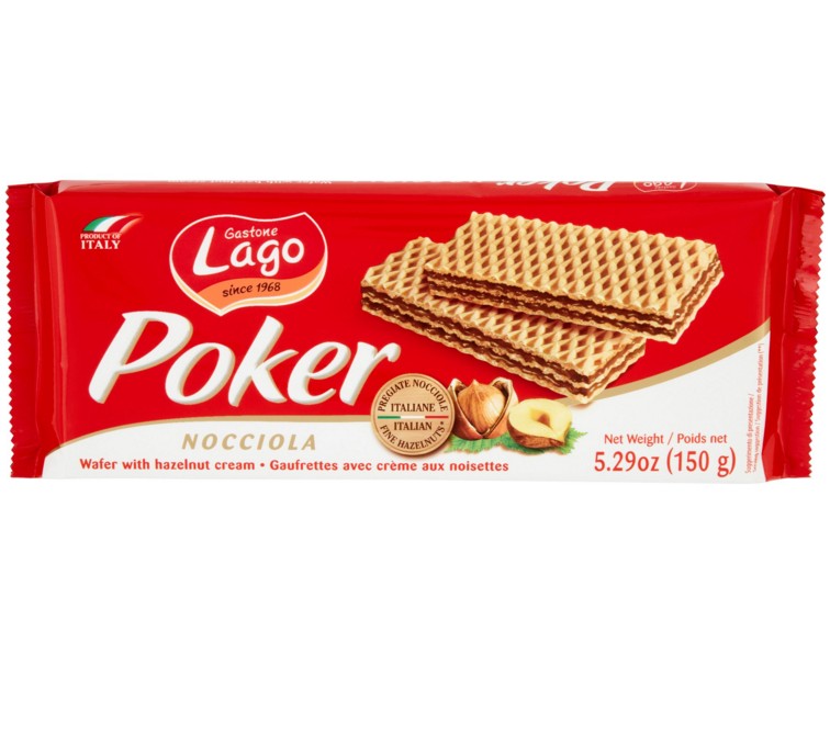 WAFER LAGO GR.150 NOCCIOLA                        