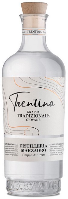 GRAPPA MARZADRO LA TRENTINA GIOVANE CL.70         