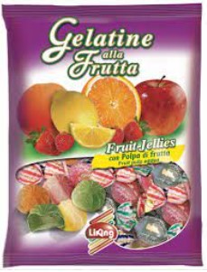 CARAMELLE LIKING FRUTTA GR.150                    