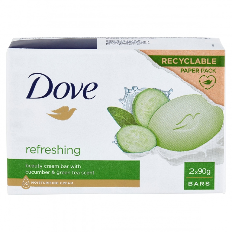 SAPONETTE DOVE GR.90X2 FRESH TOUCH                