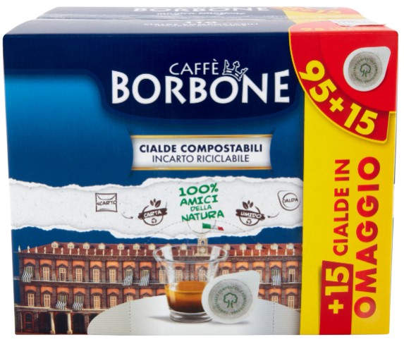 CAFFE' BORBONE CIALDA DECISA X95PZ+15 OM.         